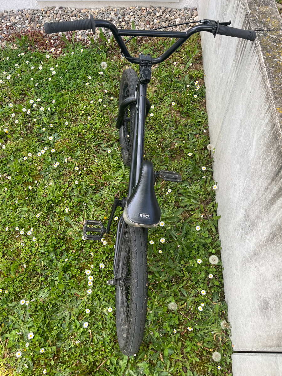BMX 20‘ Zoll von Strobmx mattschwarz 3